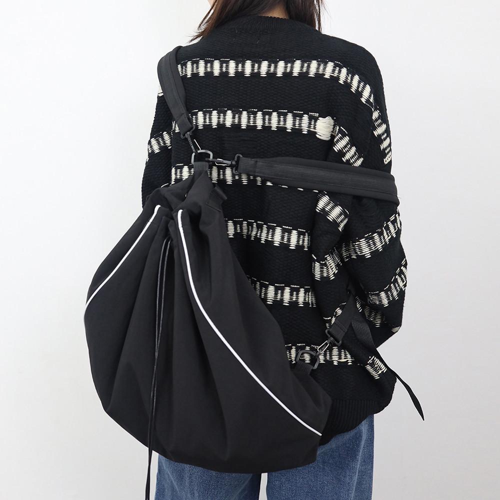 쓰리웨이 스카치 복조리 노트북 숄더크로스백 백팩 one color 커플시밀러룩 여행용백팩