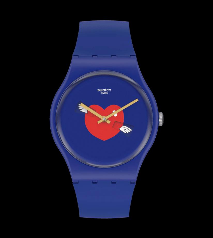 HEART IN BLUE BY SWATCH