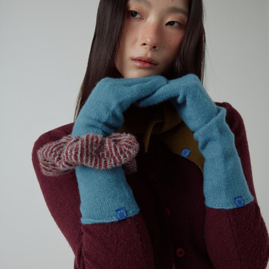 스틸 블루 베이직 롱 장갑 (선물패키지포함)