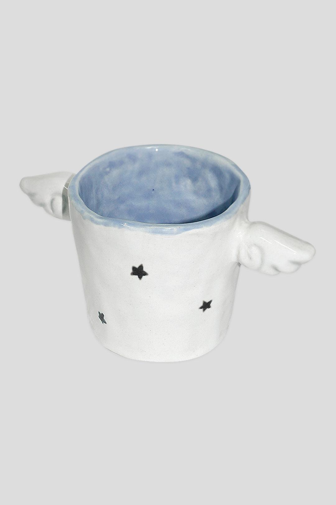 lucky angel cup white