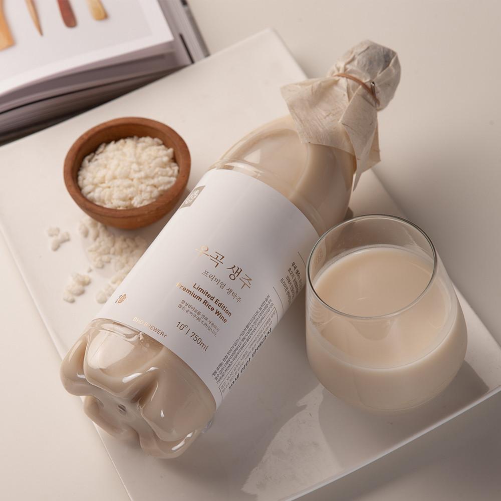 배혜정도가 우곡생주 막걸리 고급 생막걸리 프리미엄 쌀막걸리 10% 750ml