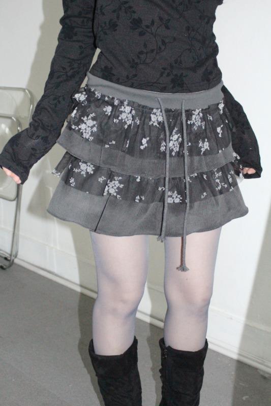 petal can can skirt pt (2color)