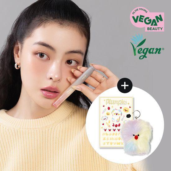 [단독선런칭/플럼핑] 에스쁘아 플럼피즈 볼륨 밤 3g + 죠 인형 키링