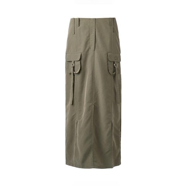 2000 아카이브 BELTED CARGO SKIRT (KHAKI) - 위시버킷