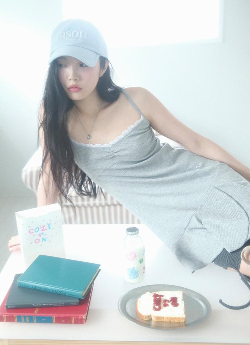BEA MINI DRESS / GRAY