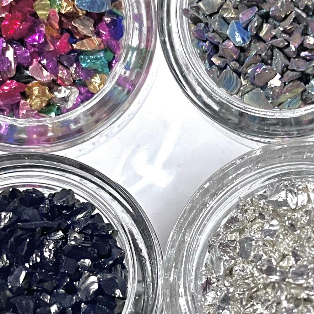 란틸 • 4색 1-3mm 맹이 플레이크 네일파츠 5g