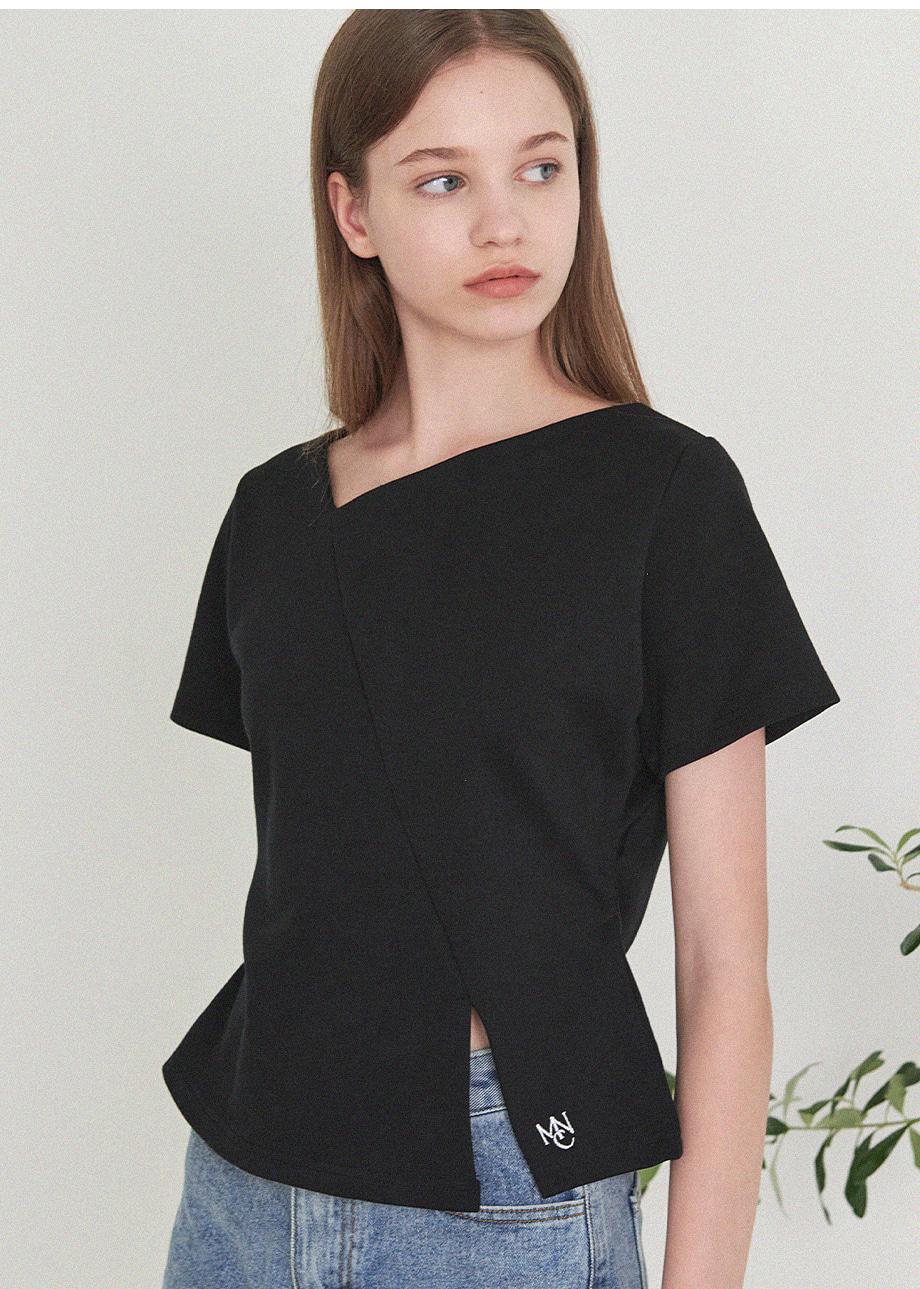 Lupine Line Slit Tee