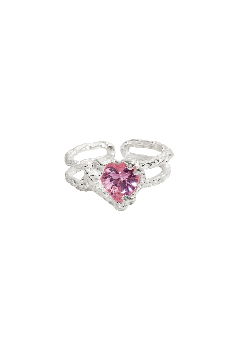 PINK HEART RING
