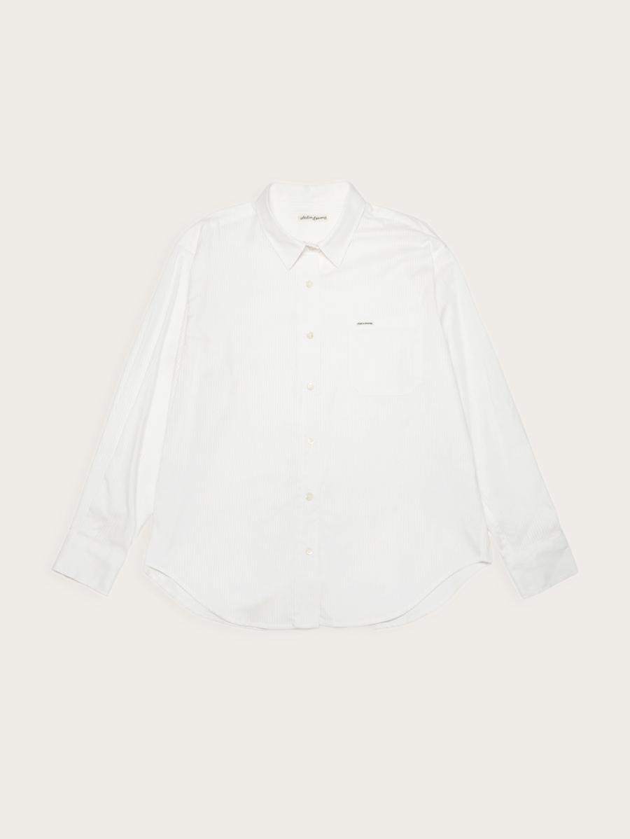 stripe shirt - ivory