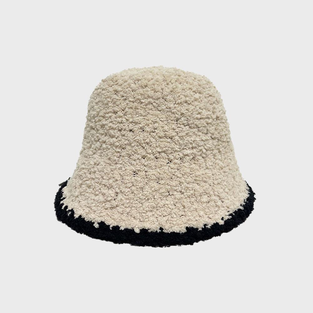 Curly Bucket Hat - Ivory