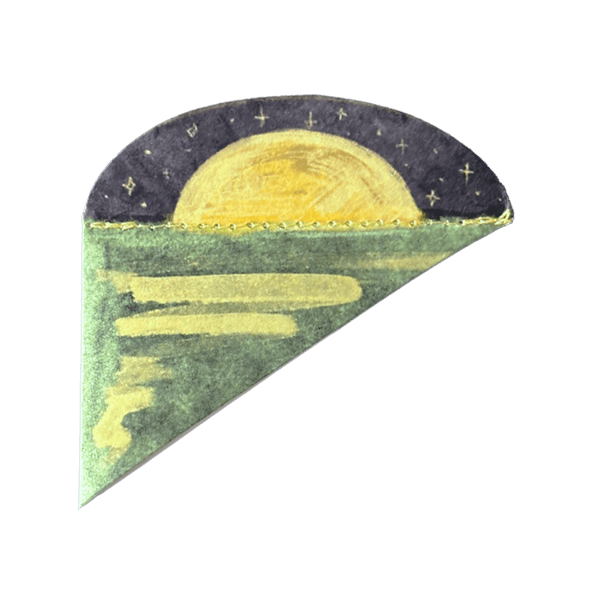 Corner Bookmark (moonlight)