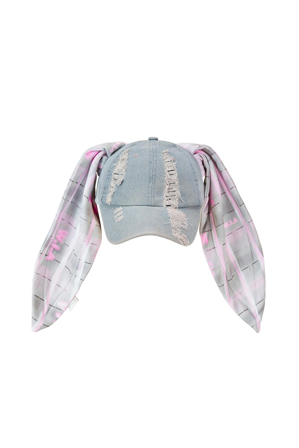 ERLANG BUNNY DENIM CAP