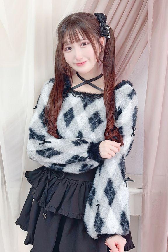 【MA*RS】チビリボンケープ風ニット - グレー size-F-Ma*rs WebStore by LiLimPark