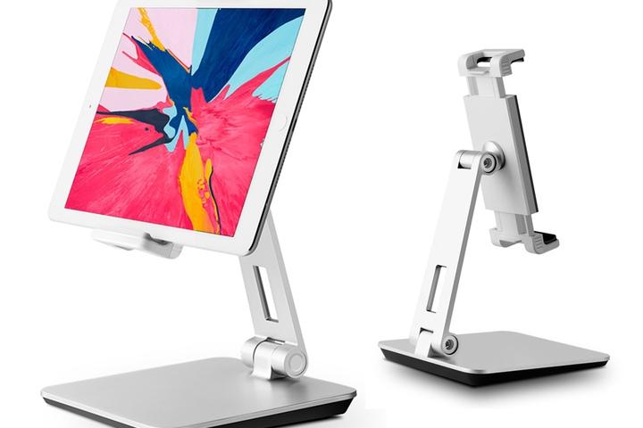 EACT-200 프리미엄 알루미늄 각도 높이조절 아이패드 프로 갤럭시탭 태블릿 PC 거치대