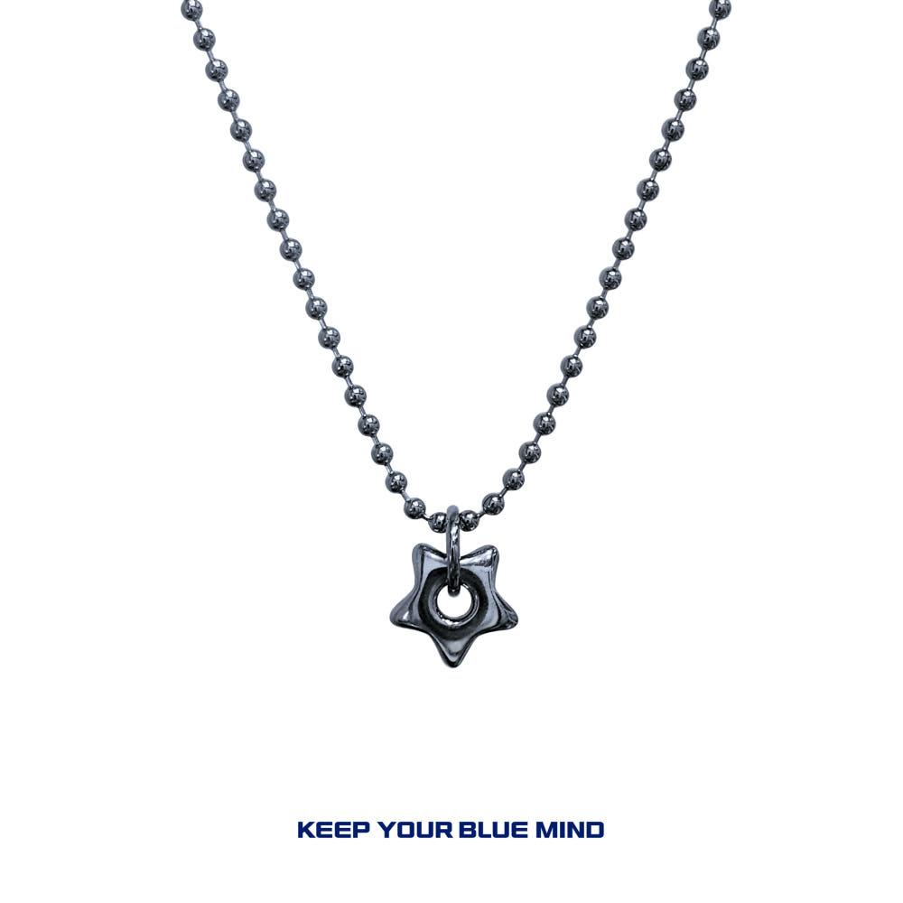 [All써지컬스틸] 라운드 스타 목걸이_ Round star necklace