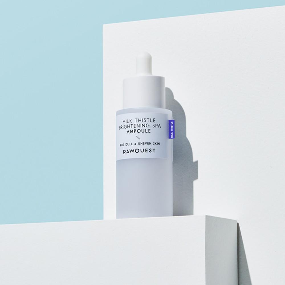 로우퀘스트 밀크시슬 미백 모공앰플 50ml / 논코메도제닉화장품 잡티 수분