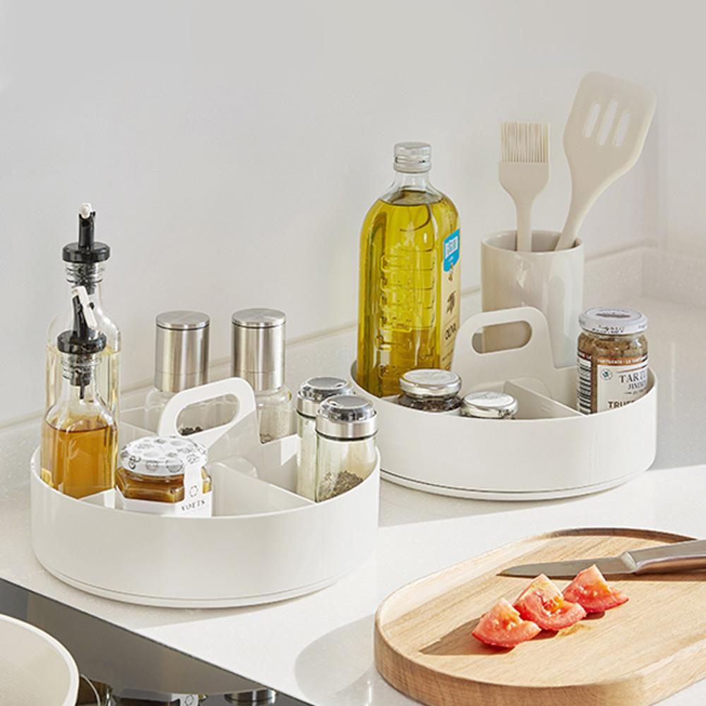 양념 회전트레이 냉장고턴테이블 영양제 식탁 다용도정리함 원형