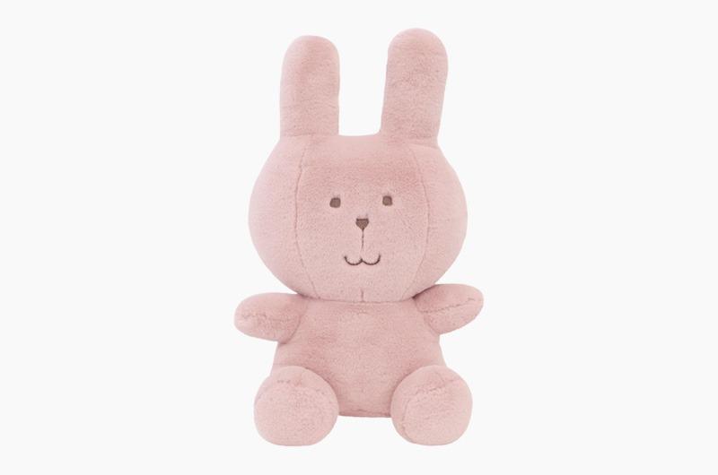 STUFFED PINK RAB (L)