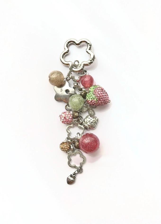 pre-order [Strawberry sparkling] strawberry sparkling keyring