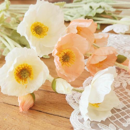 조화] 양귀비 한다발(2color)