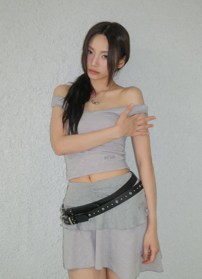 MOA REVERSIBLE SLEEVELESS / GRAY