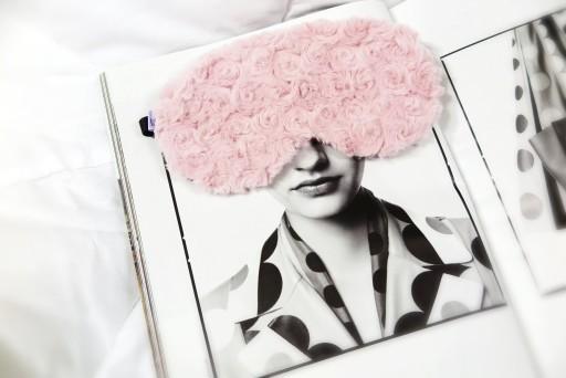 [수면안대] 핑크로즈 : 설렘을 안고