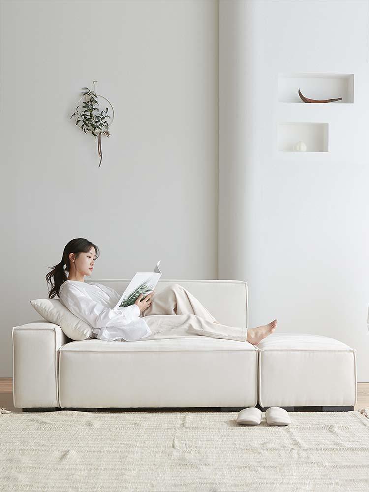 엘론 2인용 생활방수 아쿠아텍스 패브릭 모듈 소파