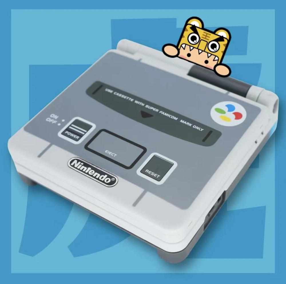 닌텐도 GBA SP 백라이트개조 IPS V2 스크린 정품 Nintendo GameBoy Advance SP