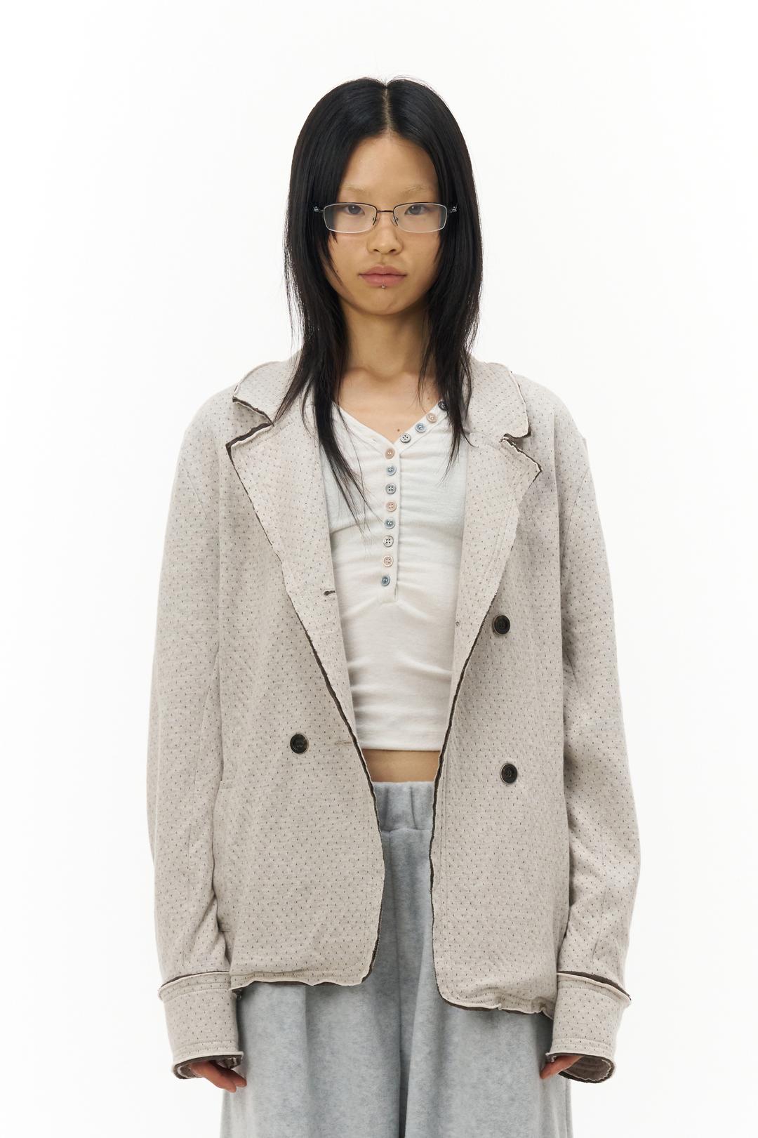 Oversized Cozy Jacket_Ivory