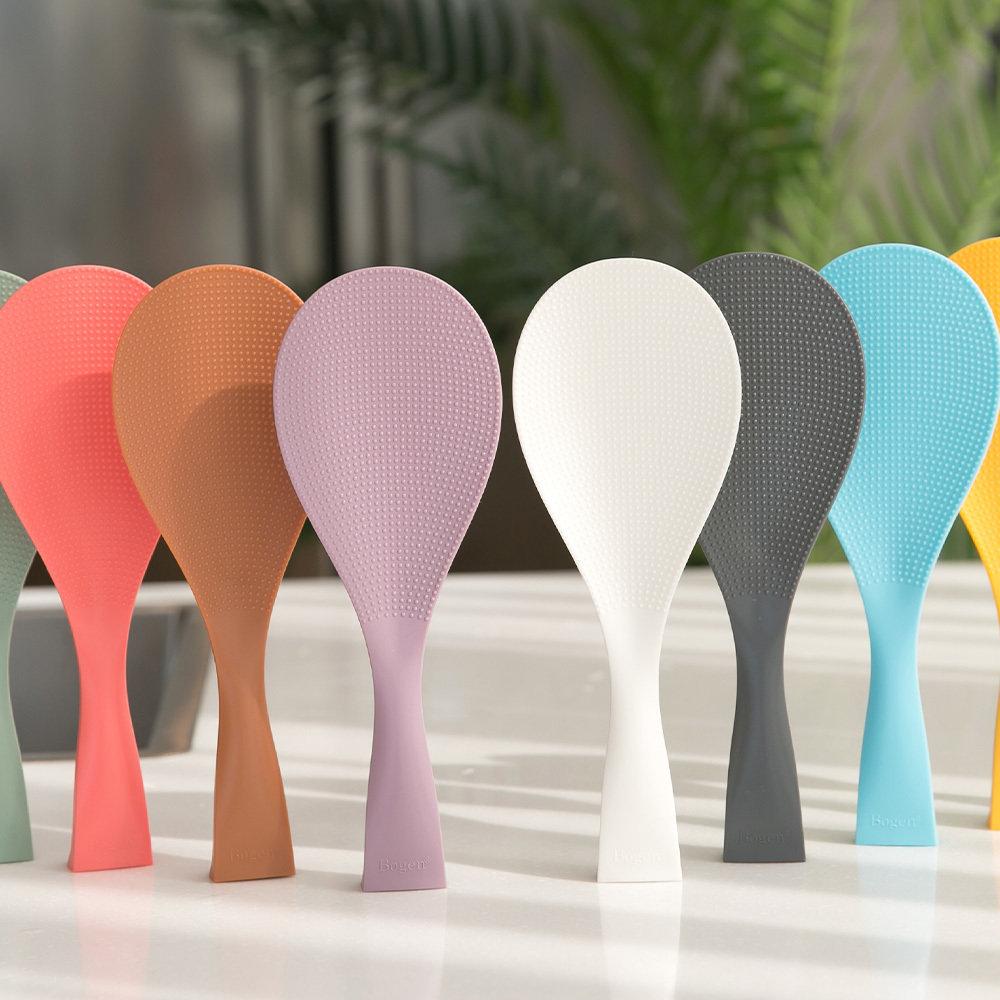 [롯키데이]밥알이 붙지않는 자석내장 스탠딩 밥주걱