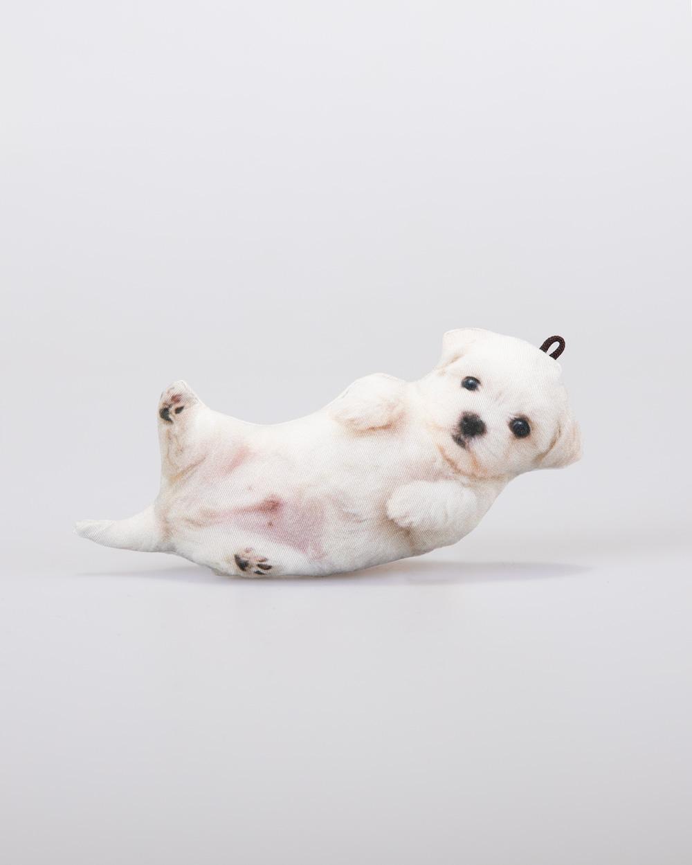 [3월3일 순차배송] Plush keyring - Maltese