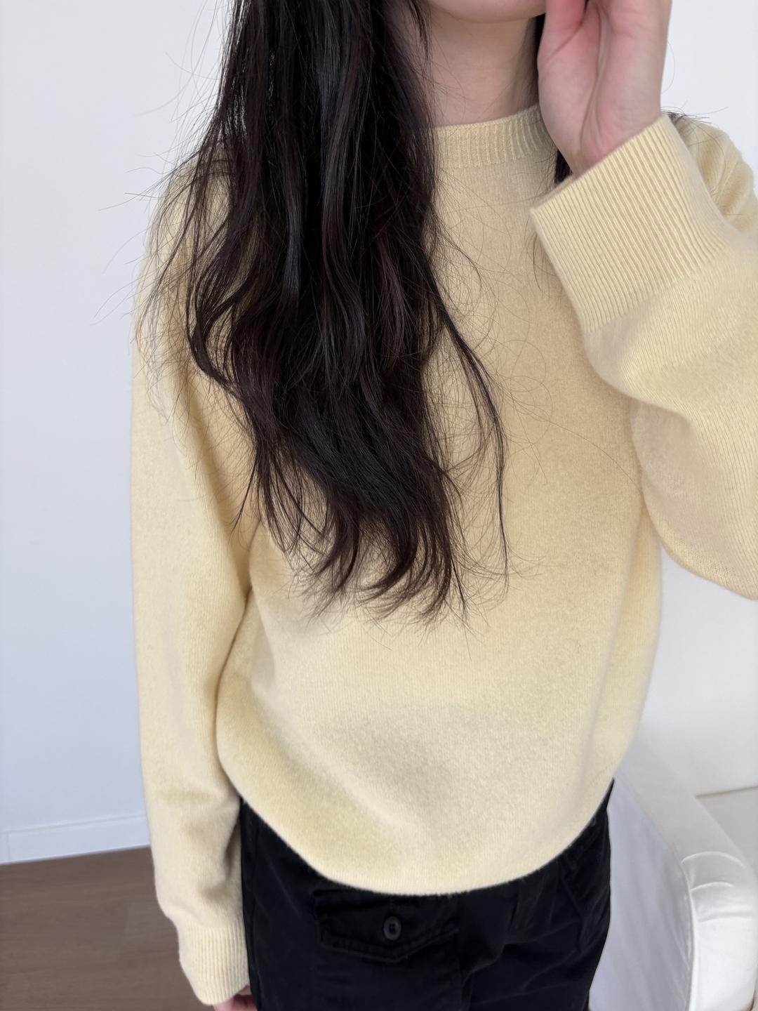 necessary basic knit (2C)