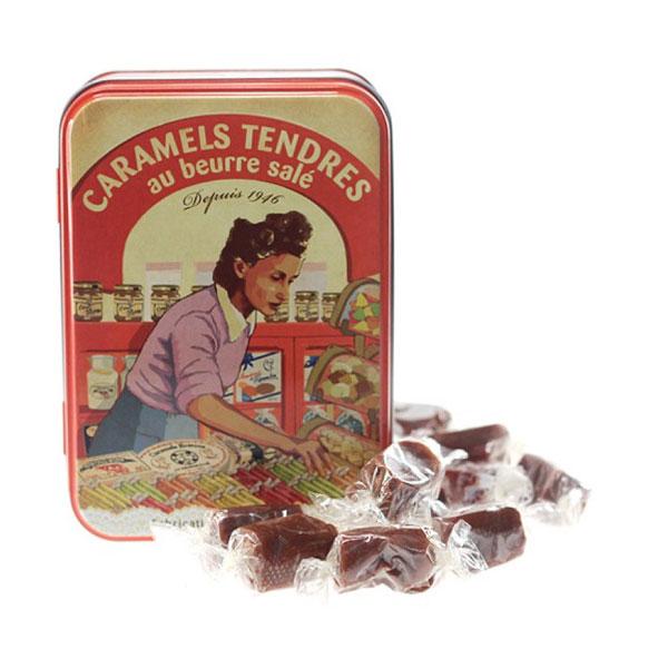 [메종드아모린] 브르타뉴 카라멜 솔티드 버터맛 (일러스트 틴케이스 150g)