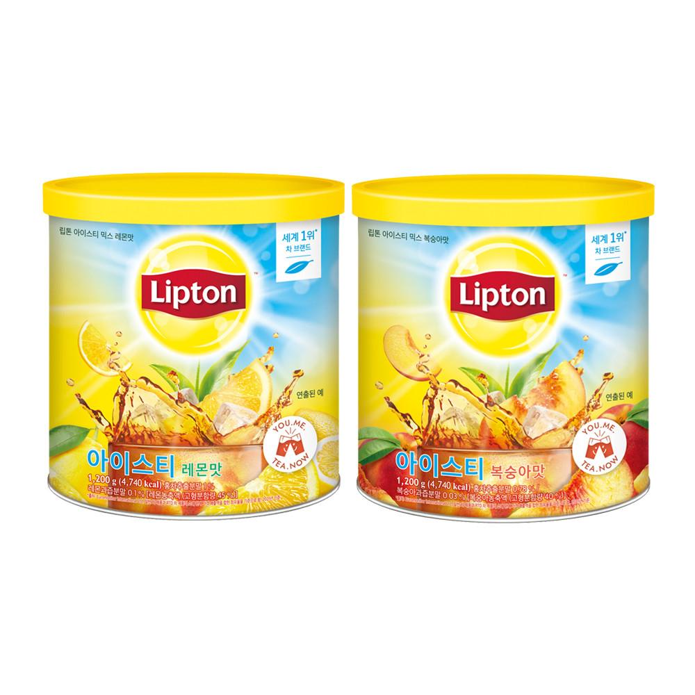 립톤 아이스티 1.2kg 2개