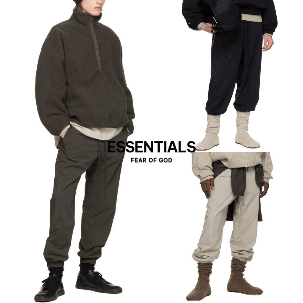 24 피어오브갓 에센셜 나일론 트랙팬츠 조거 팬츠 바지 3컬러