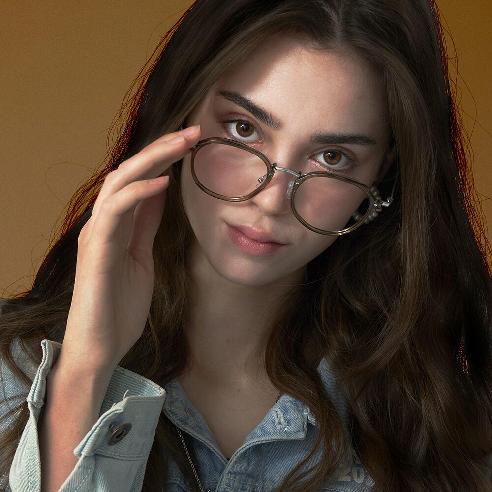 RECLOW G612 BROWN GLASS 안경