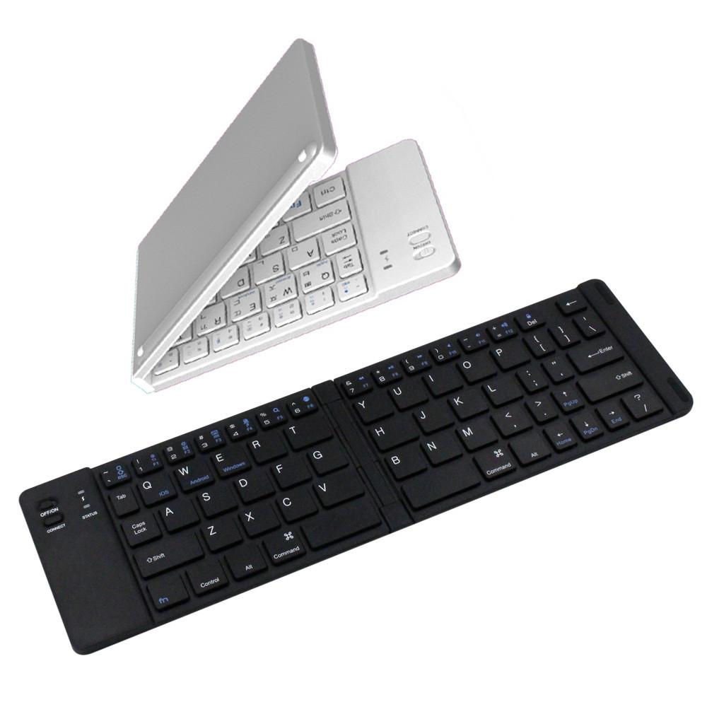 엔보우 N패드 접이식 휴대용 태블릿 노트북 저소음 아이패드 멀티페어링 블루투스 3채널 무선키보드