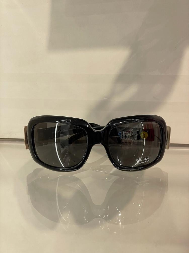 [영국직배송/특가] 로저비비에 우먼스 실버 스퀘어 버클 오버사이즈 선글라스 BLACK REWO0020100KR2B999