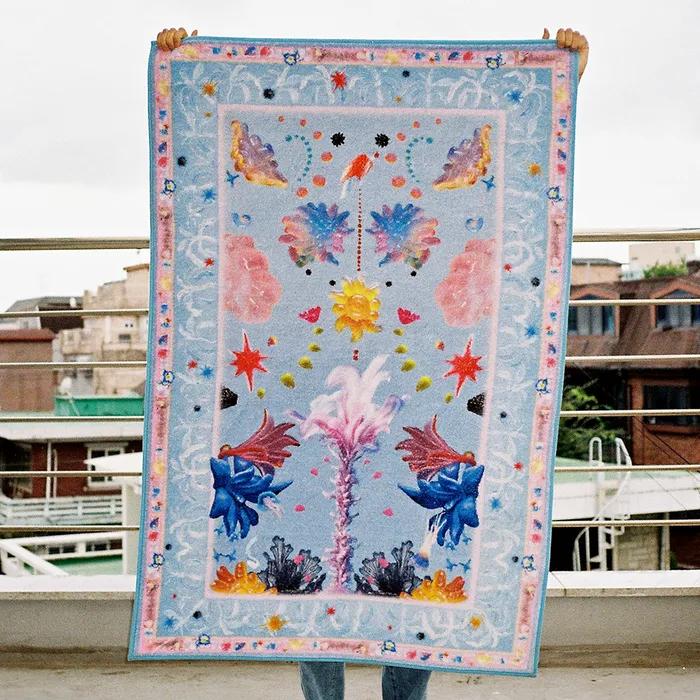 [GIFT/선물포장][홈토템러그] How Deep is Your Rug 하우딥러그 거실러그