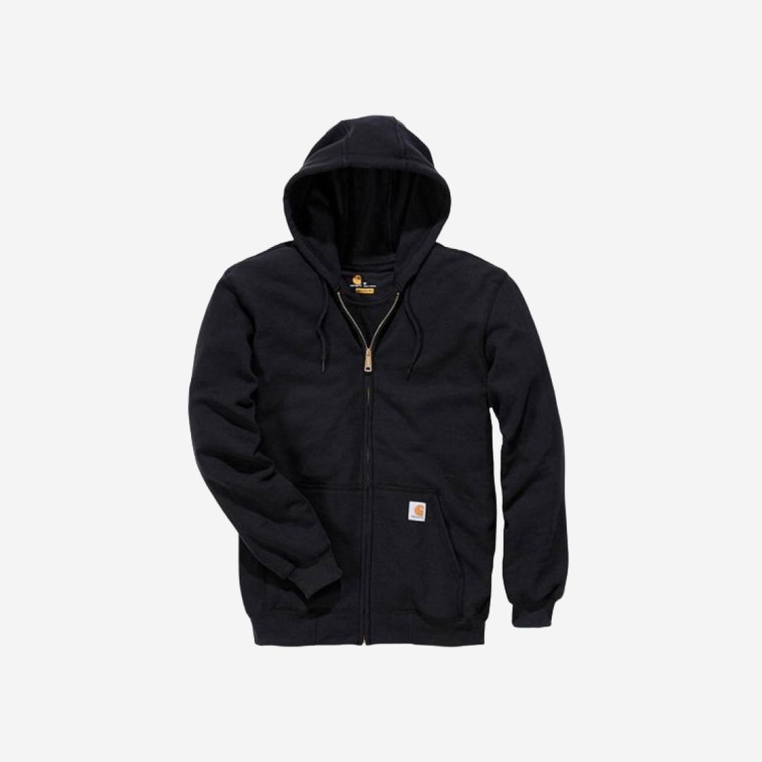 Carhartt Loose Fit Midweight Full Zip Sweatshirt Black