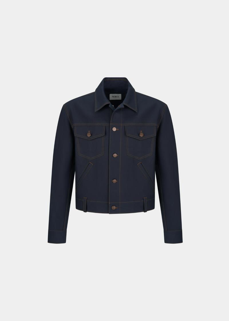 TRUCKER WORK JACKET - DARK NAVY