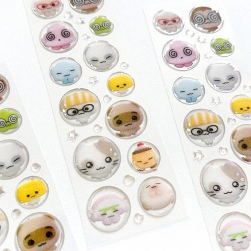 방울속친구들 에폭시 스티커 2탄