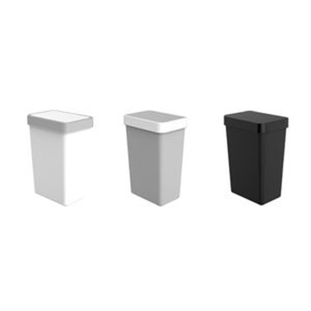 터치 스타일 모던 사각 휴지통 5L 청소용품 선물 생활건강