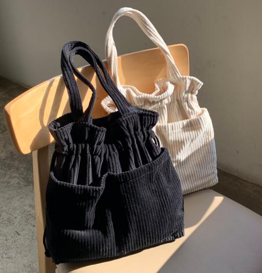 🧡2color 코듀로이 복조리 크로스백 핸드백🤍