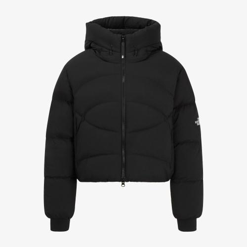 NJ1DR82A 여성 스포츠 하이브리드 다운 자켓 BLACK