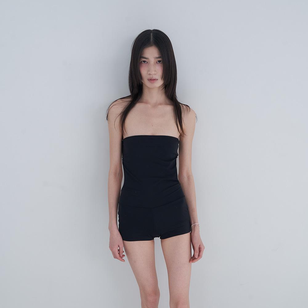 Mini Romper Swimsuit_Black
