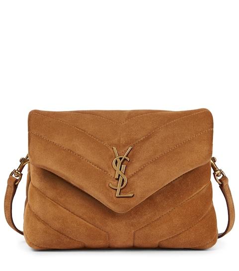 Loulou Toy 스웨이드 숄더백