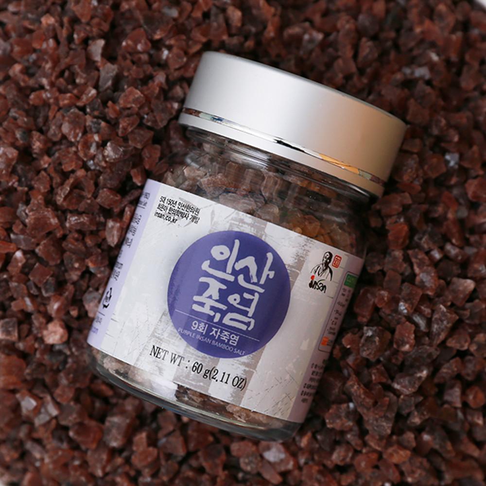 인산죽염 9회 자죽염 고체 60g
