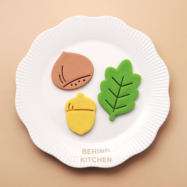 알밤 쿠키커터, 도토리 쿠키틀