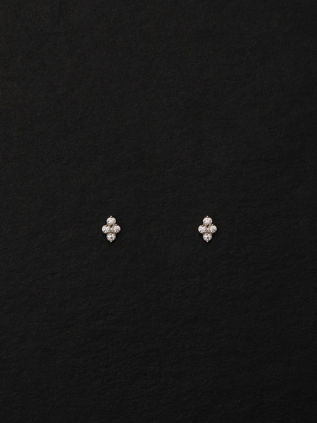 diamant trefle studs no.1.